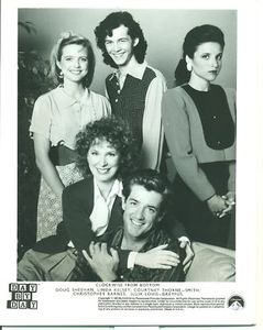 That's Julia on the right. She couldn't even get her own photo in the Day by Day years!