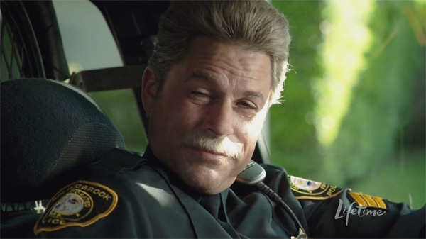 Unfortunately, Rob Lowe did not sport a sweet stache as he did in his other Lifetime gig Drew Peterson: Untouchable.