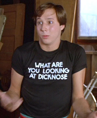 Yes I AM looking at you Dicknose!