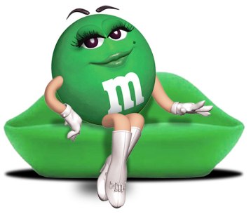 This is the second image that comes up when you google image search "Sexy M&M." Apparently that's a thing.