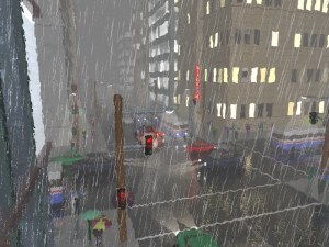 Rain should always look this artistic.