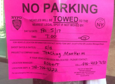 I did see them filming the sequel though.