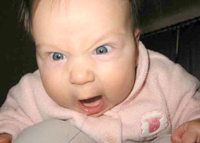 I'm pissed off too, angry baby.