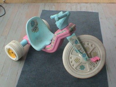 Looks like Strawberry Shortcake's ride!