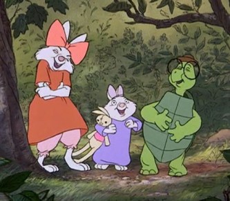 Even cartoon animals think it's hilarious!