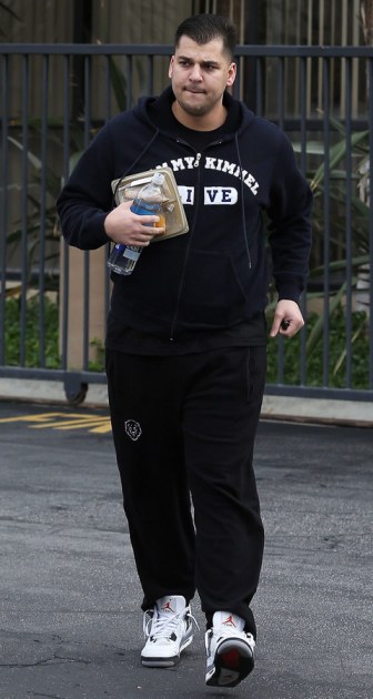 No room left over for poor Rob!