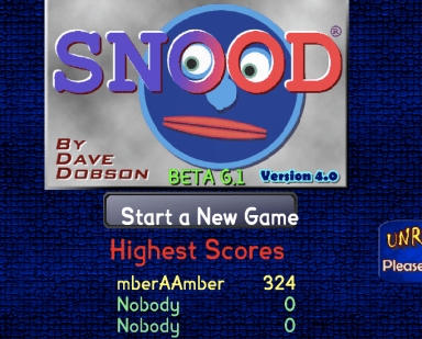 That's a weak high score, Mamber