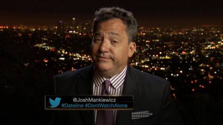Though Josh Mankiewicz is the one I'd most want to get drunk with, preferably at a tiki bar. He just seems like the type.