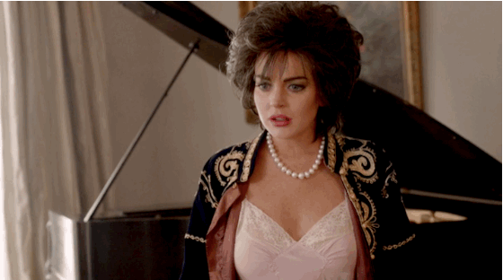 Or if I'm awake, I faint.