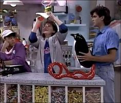 George and Jo have matching mullets. SO cute!