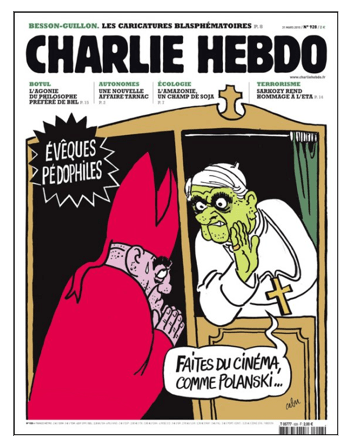 Charlie Hebdo pope